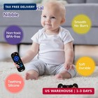 2 Pack Silicone Teething Toys For Babies 0-6 Months  Teethers For Babies 6-12 Mo