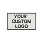 Custom Your Logo Personalized Tag Embroidered Patch Iron-on Or Hook Applique