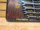Gearwrench Ratcheting Combination Wrench 7 Piece Set Sae Tool 71000