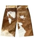 Men s New Natural Leather Shorts Genuine Soft Cowhide Causal Wear Shorts Pant