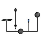 F2 Motorcycle Helmet Bluetooth Intercom Headset Motorbike Interphone Waterproof