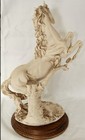 Beautiful Vintage Italian Rearing Horse By Artist Giuseppe Armani