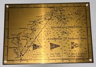 1963 Annapolis To Newport Race Plaque Annapolis  Ny   Naval Academy Squadron