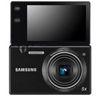Samsung Mv800 Digital Camera 16 1mp 5x Optical Zoom Selfie Flip-out Vlog Black