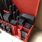 58 Pc Clamping Kit 5 8  T-slot Bridgeport Mill Set Up Set 1 2-13