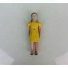 Vintage 1940s-1950s Renwal Usa Sister Yellow Girl Doll Figure Toy No 41 Bendable