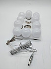 Consciot Led Vanity Mirror Lights 10 Dimmable Bulbs Usb Hollywood Makeup Lamp