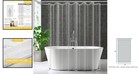 Extra Long 54  X 79  Clear Shower Curtain Liner - Lightweight   Water-repellant