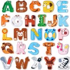 Magnetic Letters  Alphabet Abc Fridge Magnets For Toddlers   Kids  Cute Educa   