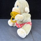 Russ Berrie Baby Chee Chee Pacifier Monkey 6  Plush Stuffed Animal Toy