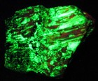 Sussexite Red   White Willemite Calcite Fluorescent Mineral Sterling Hill Nj