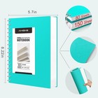 Ahgxg Bullet Dotted Journal Spiral Notebook  300 Pages A5  Lake Blue 