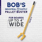 Bisupply Pallet Buster Tool With Handle 3 Section 41in Deck Wrecker Pallet Tool