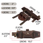 Tourbon Survival Tracker Knife Sheath Belt Holster Horizontal Tool Pouch Gift Us