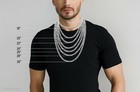 Figaro Sterling Silver Italian Solid Chain Necklace Or Bracelet 925 Italy
