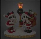 Disney Parks Mickey   Minnie  good Tidings  Light Up Christmas Figurine New
