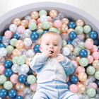 Star Ball Pit Balls - Pack Of 100 200 500 1000 Macaron Balls Bpa phthalate Free