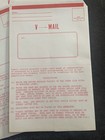 1942 Wwii V-mail 3 Unused Letter Sheet Envelope Never Used Original