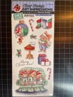 New Art Impressions Christmas Mice Set Clear Rubber Stamp   Die Set Free Usa Shp