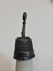 Kansas Travel Souvenir Thimble Gray Color Metal Windmill