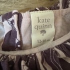 Kate Quinn Organic Cotton Kitty Cat 2pc  Top Diaper Cover Pink Baby Girl 12 18mo