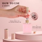 Perfume Travel Refillable Bottle  Leather Bottom-filling Fragrances Atomizer 5ml