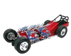 New Atlantis 1 25 Scale Tommy Ivo s Showboat Four Engine Dragster H1285