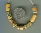 African Trade Beads Vintage Antique Venetian Old Glass Beads Mixed Fancy