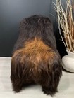 Natural Icelandic Sheepskin Rug - Black   Brown Genuine Sheepskin Pelt Pet Throw