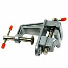 3 5  Miniature Vise Small Jewelers Hobby Clamp On Table Bench Tool Vice Aluminum