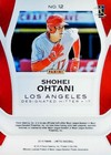 2019 Panini Chronicles Limited  12 Shohei Ohtani Los Angeles Angels   Free Ship