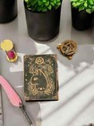 Leather Cat Journal Grimoire Journal Book Of Shadows Blank Spell Book Sketchbook
