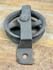 C 1900 Door Floor Guide Roller  Rides On Half Pipe Track  3 75  Dia Wheel X  75 