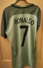 Nwt Nike Dri-fit Ronaldo  7 Portugal  Football Jersey Sz l  000564578 2016