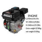 7 0hp 210cc Horizontal Gas Ohv Engine Motor For Go Kart Lawn Mower Mini Bike Atv
