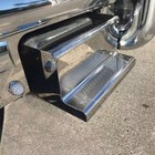 Csm Heavy Duty Stainless Steel Tool Box   Battery Box Step Covers For Peterbilt