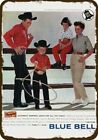 1958 Jim Shoulders Champ Cowboy Wrangler Vntg-look Decorative Replica Metal Sign