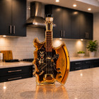 Gene Simmons Axe Bass Guitar Whiskey Decanter 350ml  Rock Music Liquor Bottle