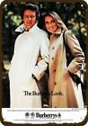1977 Burberrys Retro 70strench Coat Vintage-look  decorative Replica Metal Sign 