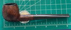 Vtg Imported Briar Smoking Pipe Estate Wdc Royal Demuth Dark Smooth Billard