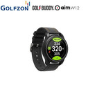 Golfbuddy Aim W12 Golf Gps Watch Black New Full Color Touchscreen New Japan
