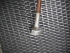Vintage Wood Shaft Spalding Schenectady Aluminum Mallet Putter D 6 Sw