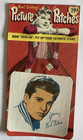 1958 Iron-on Picture Patches Rick Nelson  Bobby Darin 1958 Unopened Vintage Lot