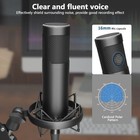 Podcast Studio Condenser Microphone  Cardioid Microphone Adjustable Scissor A   