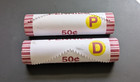 2025 P And 2025 D Lincoln Bu Uncirculated Penny Rolls One Roll Of Each  2 Total 