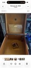 C  Plath Metal Sextant Navigational Instrument W  Wooden Case Cert