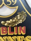 Vintage Guinness Dublin Bottled Draught 3dwood Pub Sign Bottle Cap Design