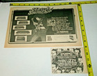 Thin Lizzy Vintage Original Concert Ad Advert 1974 Locarno Phil Lynott 2pc Lot