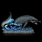 Iron Studios Mosasaurus Limited Painted Model Dinosaur Statue New In Stock