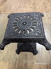 Antique Cast Iron   Brass Kendrick   Sons Hearth Trivet 1887 Beautiful Example